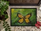 NEW Monarch Glover Fly Butterfly Doormat Front Door Mat Indoor Outdoor Rugs for Entryway, Non Slip Washable Low Pile, 18H X 27W