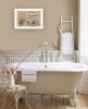 Trendy Decor 4U "Farmhouse Bath II" Framed Wall Art, Modern Home Decor Framed Print for Living Room